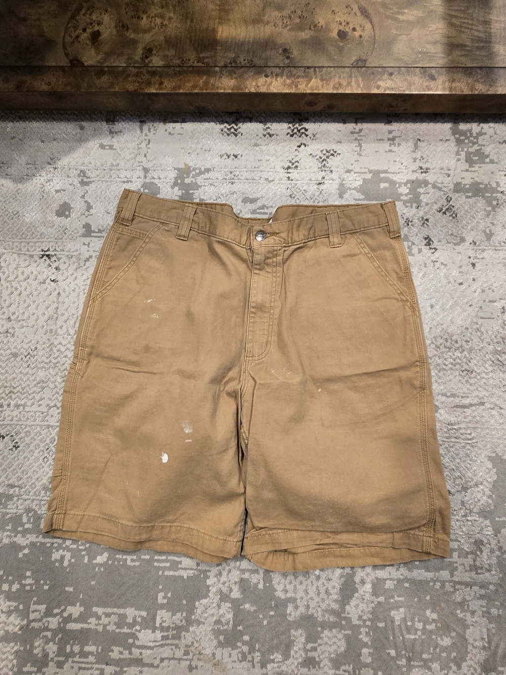 Carhartt Tan Work Cargo Shorts